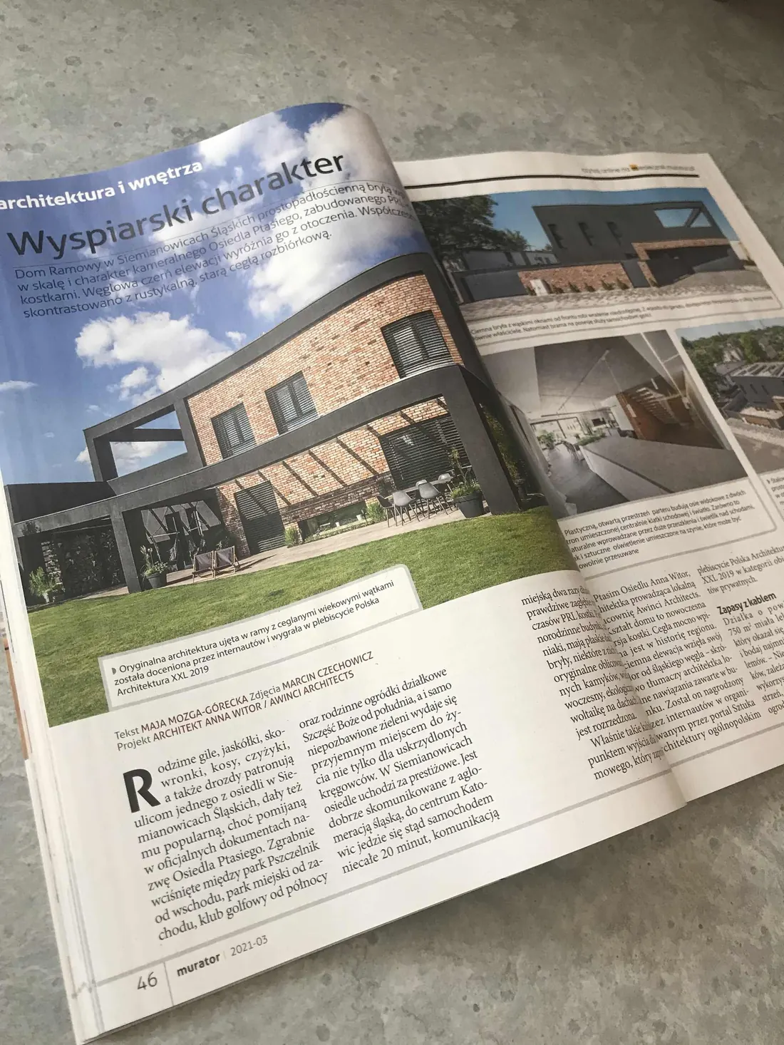 Artykuł w magazynie